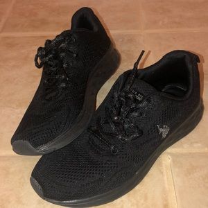 U.S Polo Black Tennis shoes